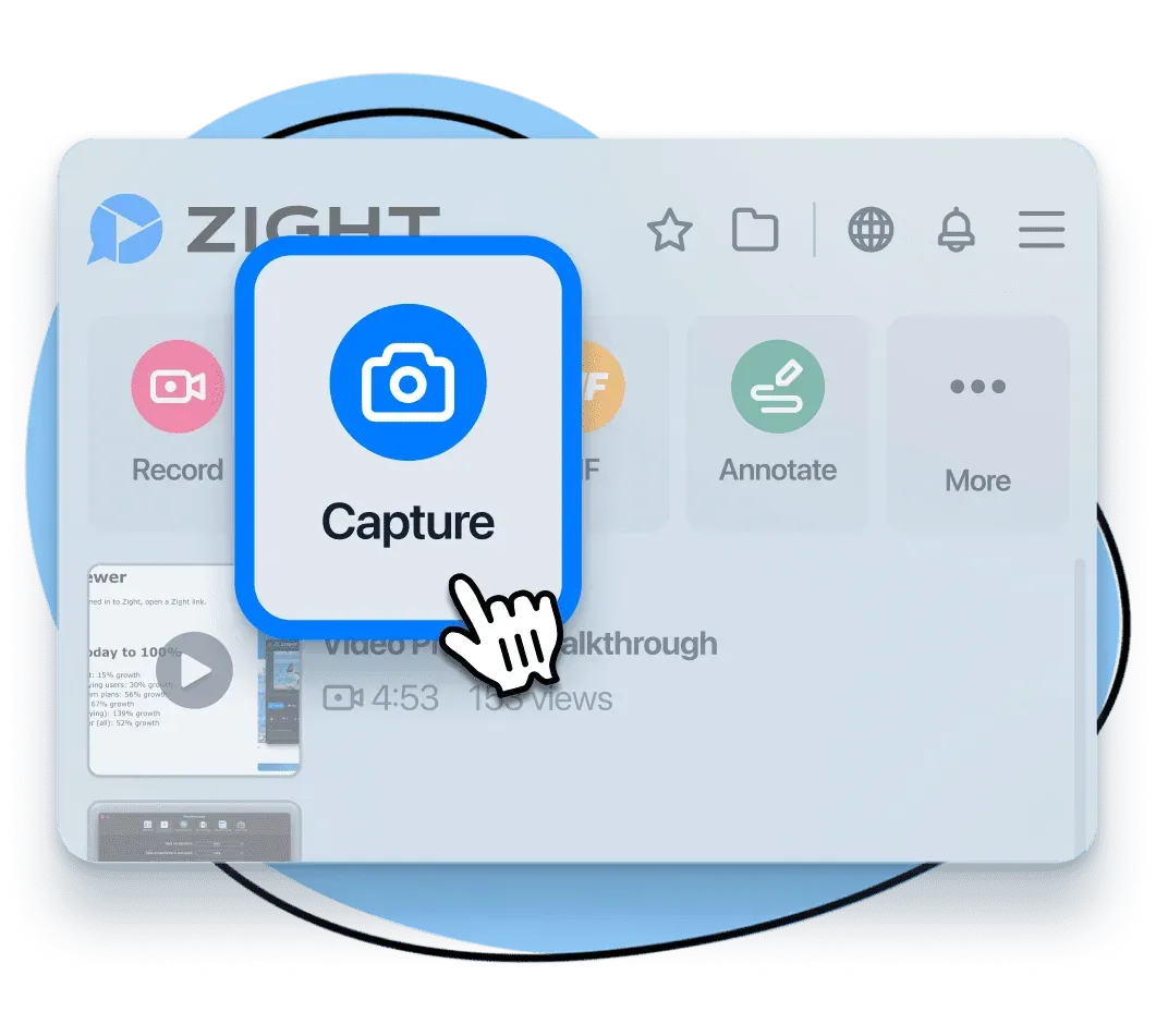 The Zight snipping tool for Mac