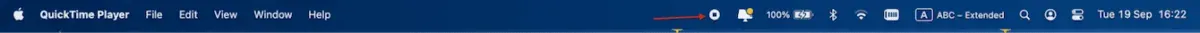3. How to Stop QuickTime Screen Recordings