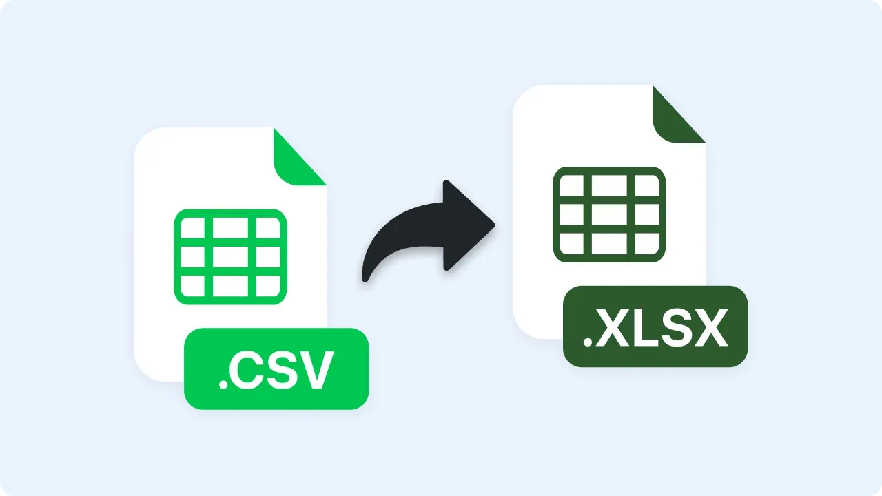 CSV to XLSX Converter