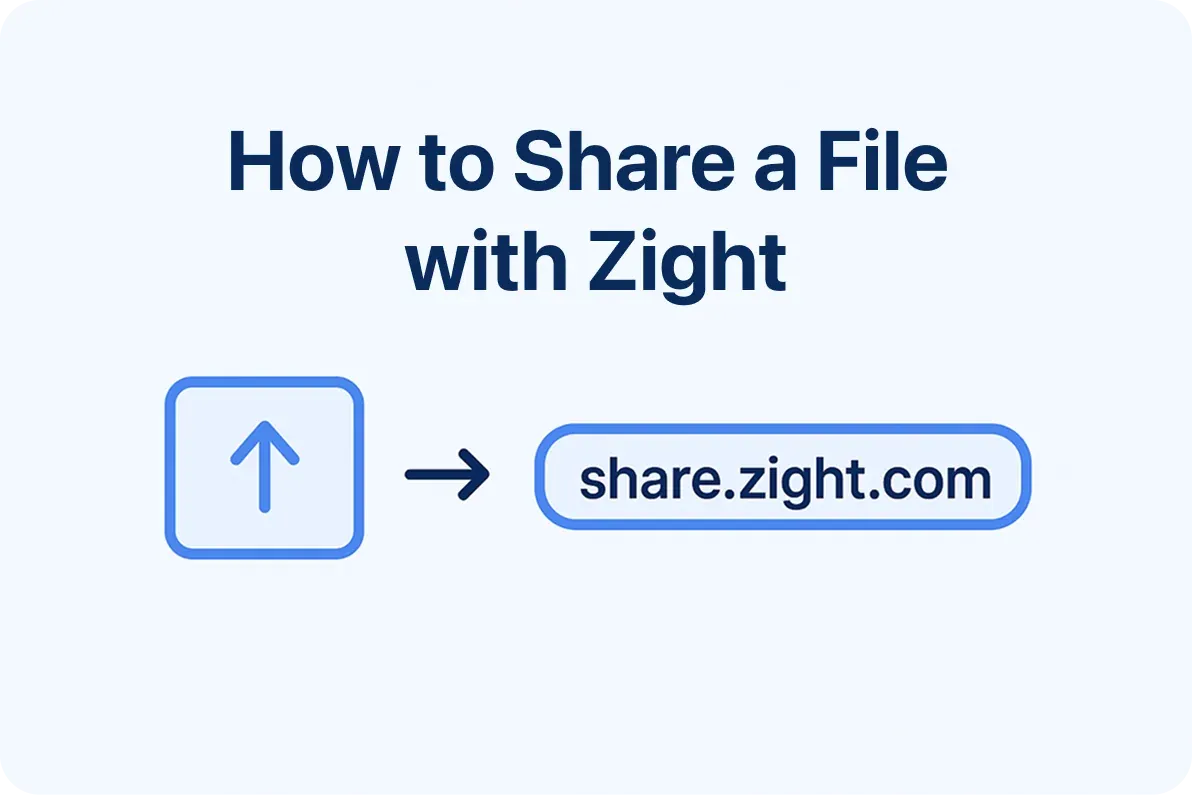 How to Share Large Files with Zight