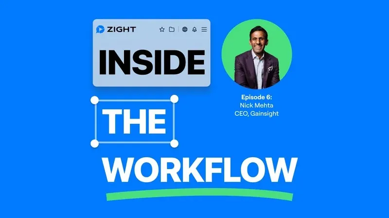 Nick Mehta, CEO Gainsight. Leading with Customer Experience