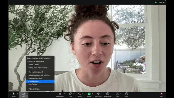 Navigate to the video settings