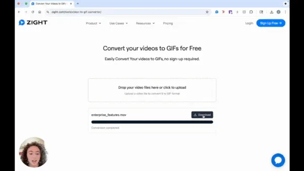 Download the Converted GIF