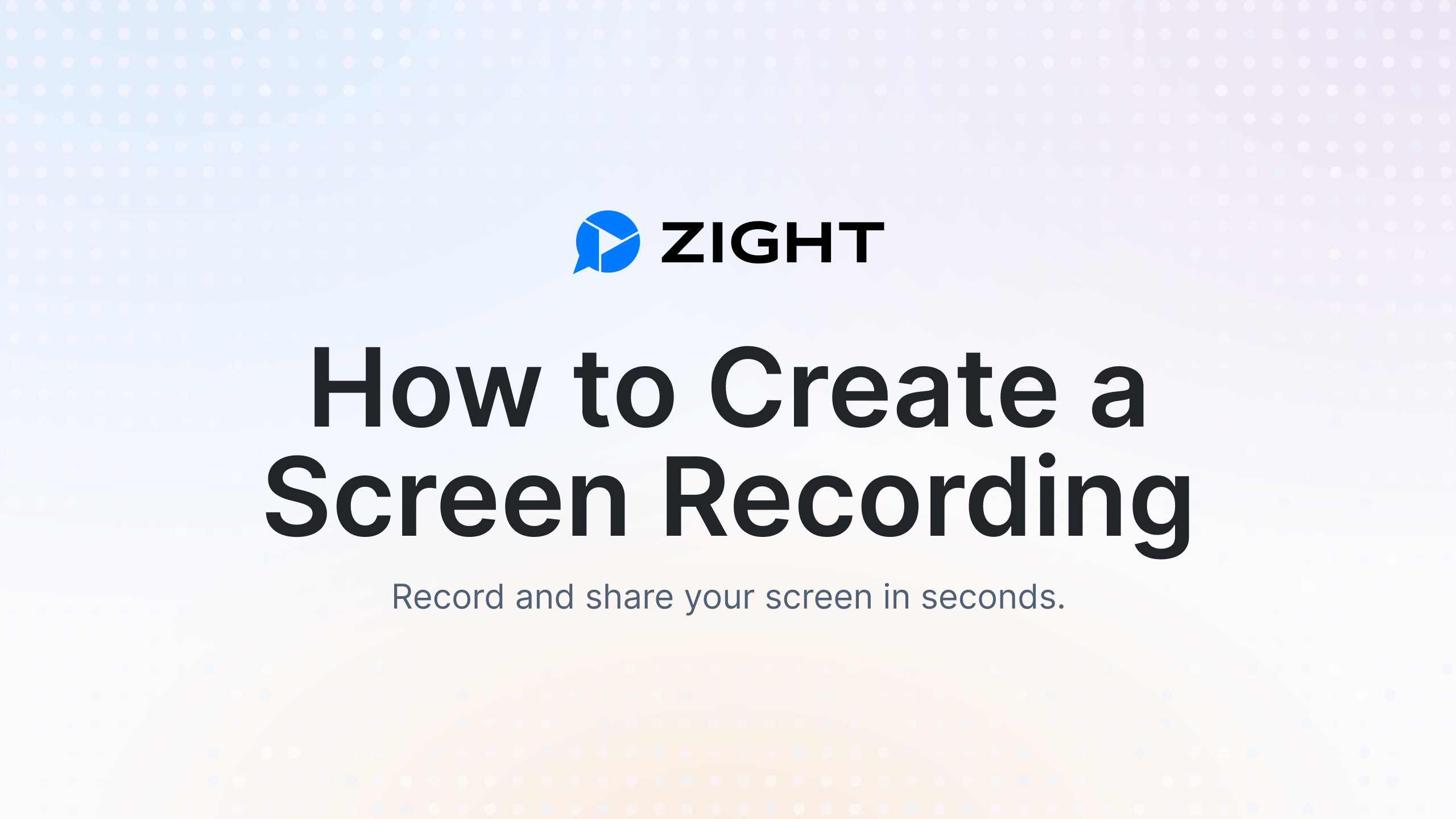 Frame from a Zight product-release video