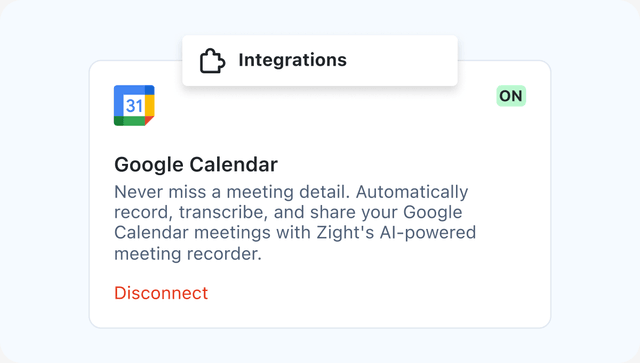 Connect your calendar