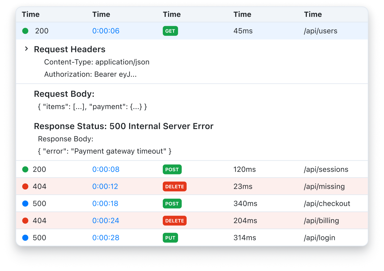 Collect system logs for troubleshooting