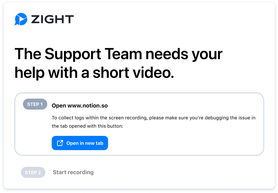 They record what happened
