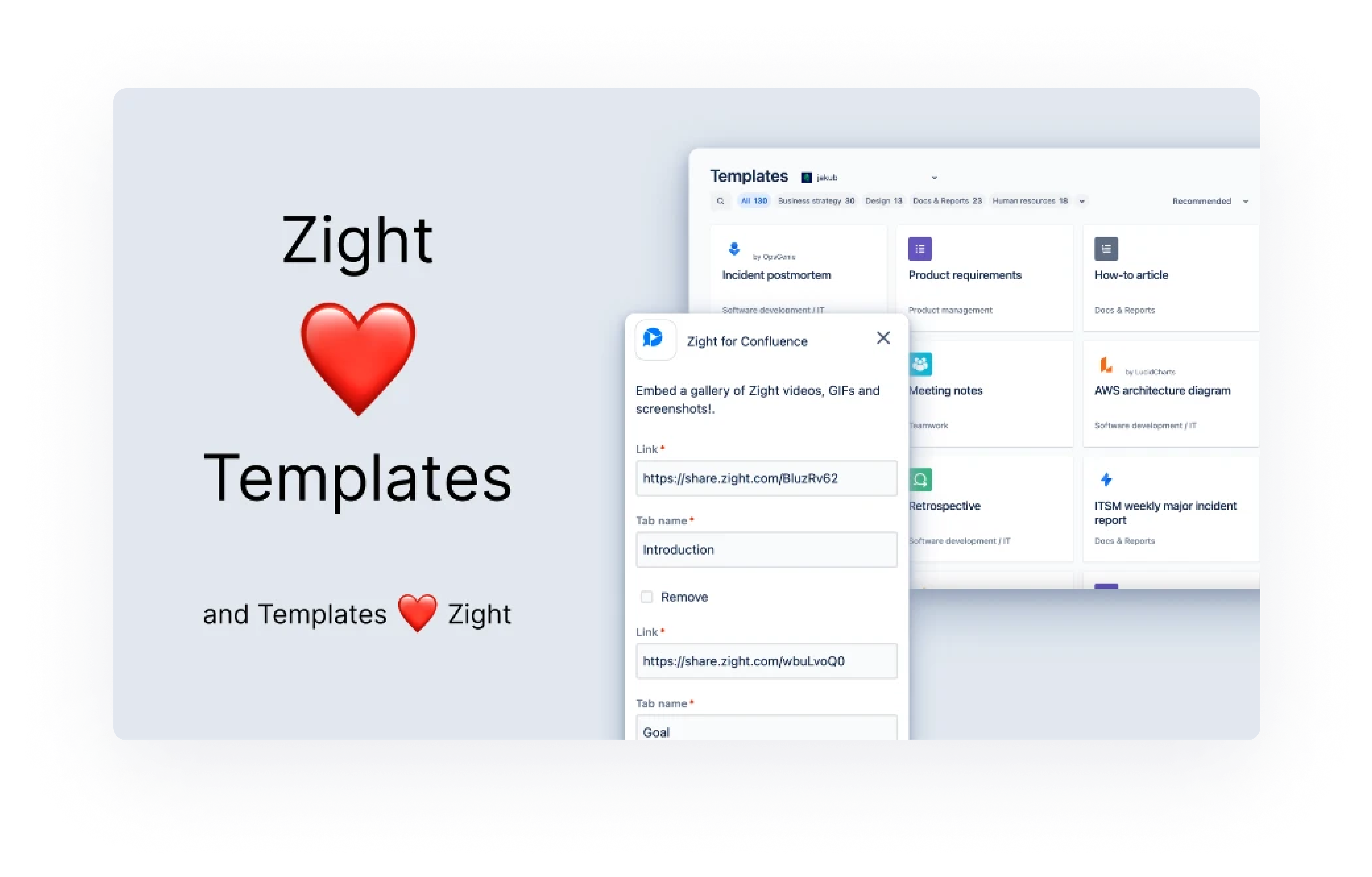 Confluence Integration Zight
