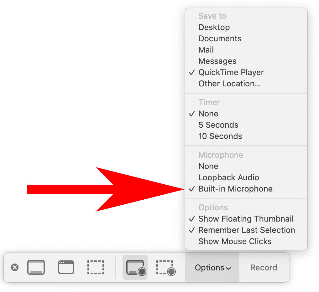 how to screen record on mac with sound