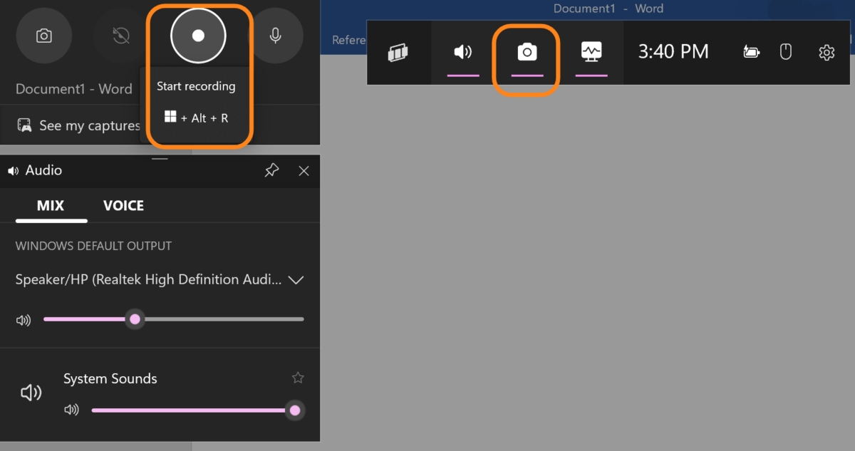 Record Lenovo Screen Using Xbox Game Bar - for All Operating Systems