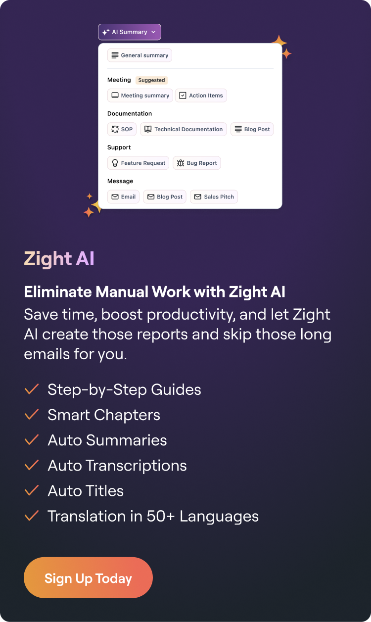 Zight AI banner
