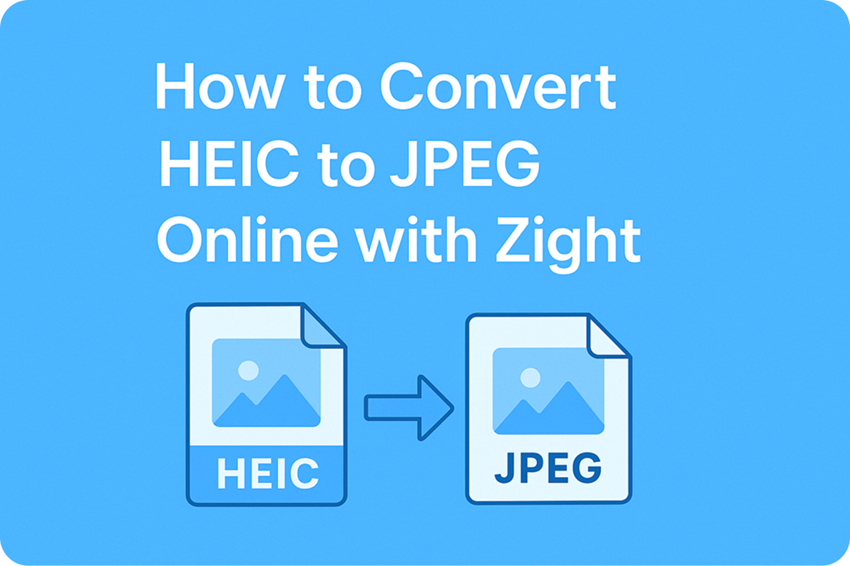 How to Convert HEIC to JPEG Online with Zight