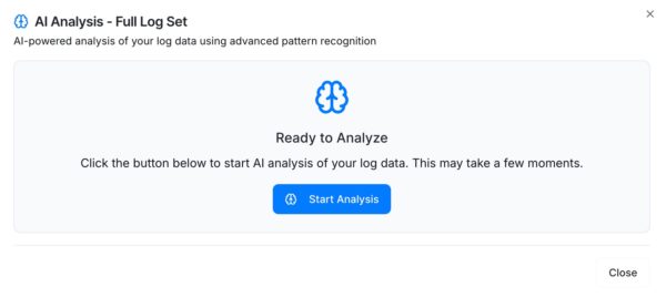 Log explorer analysis.