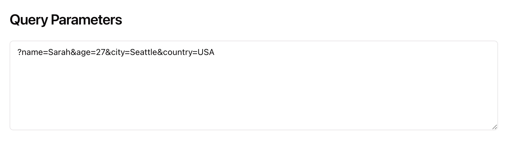Query Params to JSON - Zight