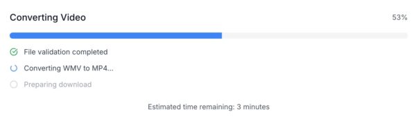 WMV to MP4 converter