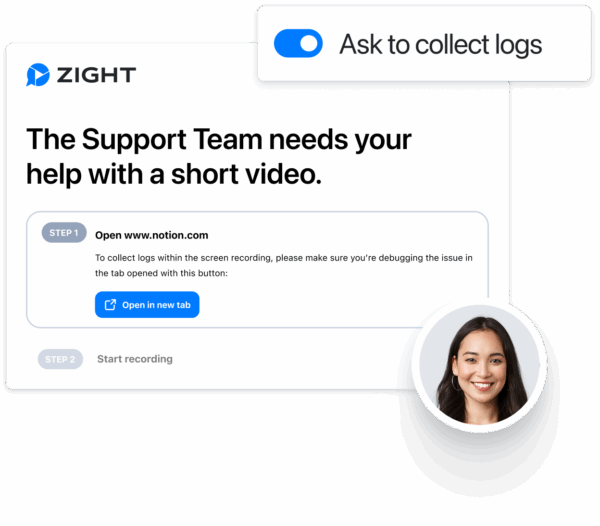 Request Videos + Data Logs