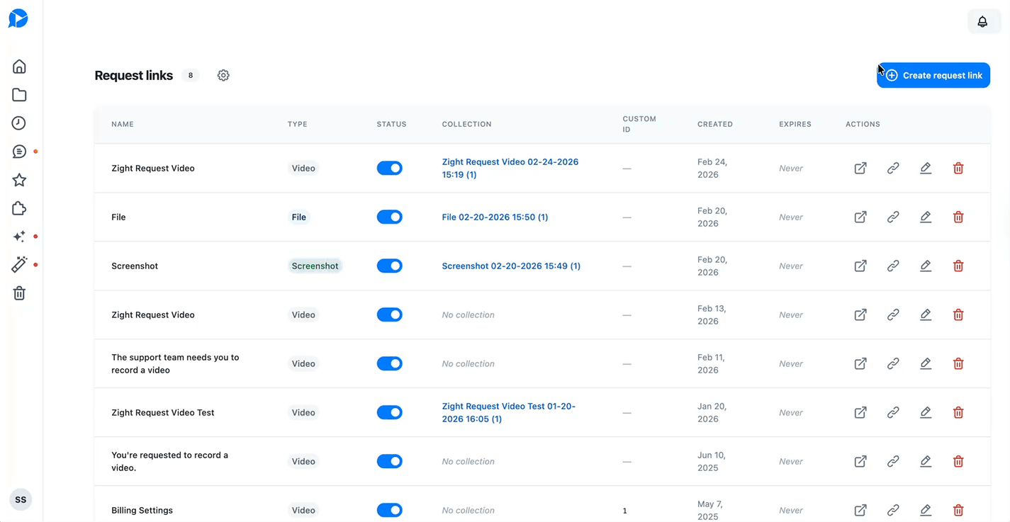 Request a file demo.