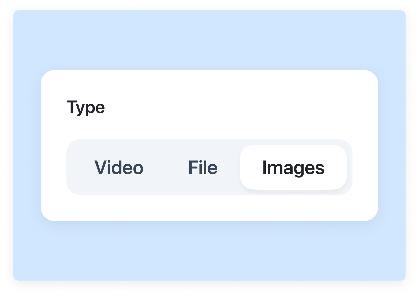 Image is selected for Request Links