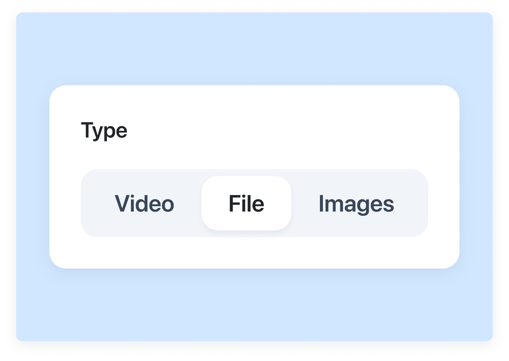 File is selected for Request Links