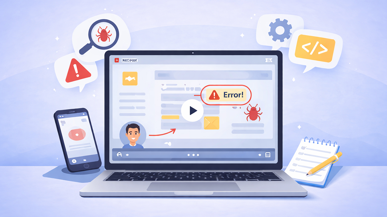 How To Create A Video Bug Report