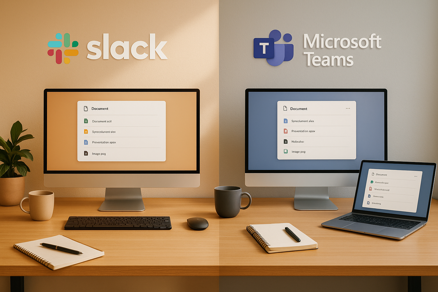 Slack vs. Microsoft Teams: File Sharing Compared