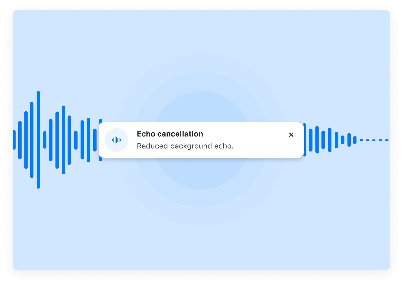 Echo cancellation