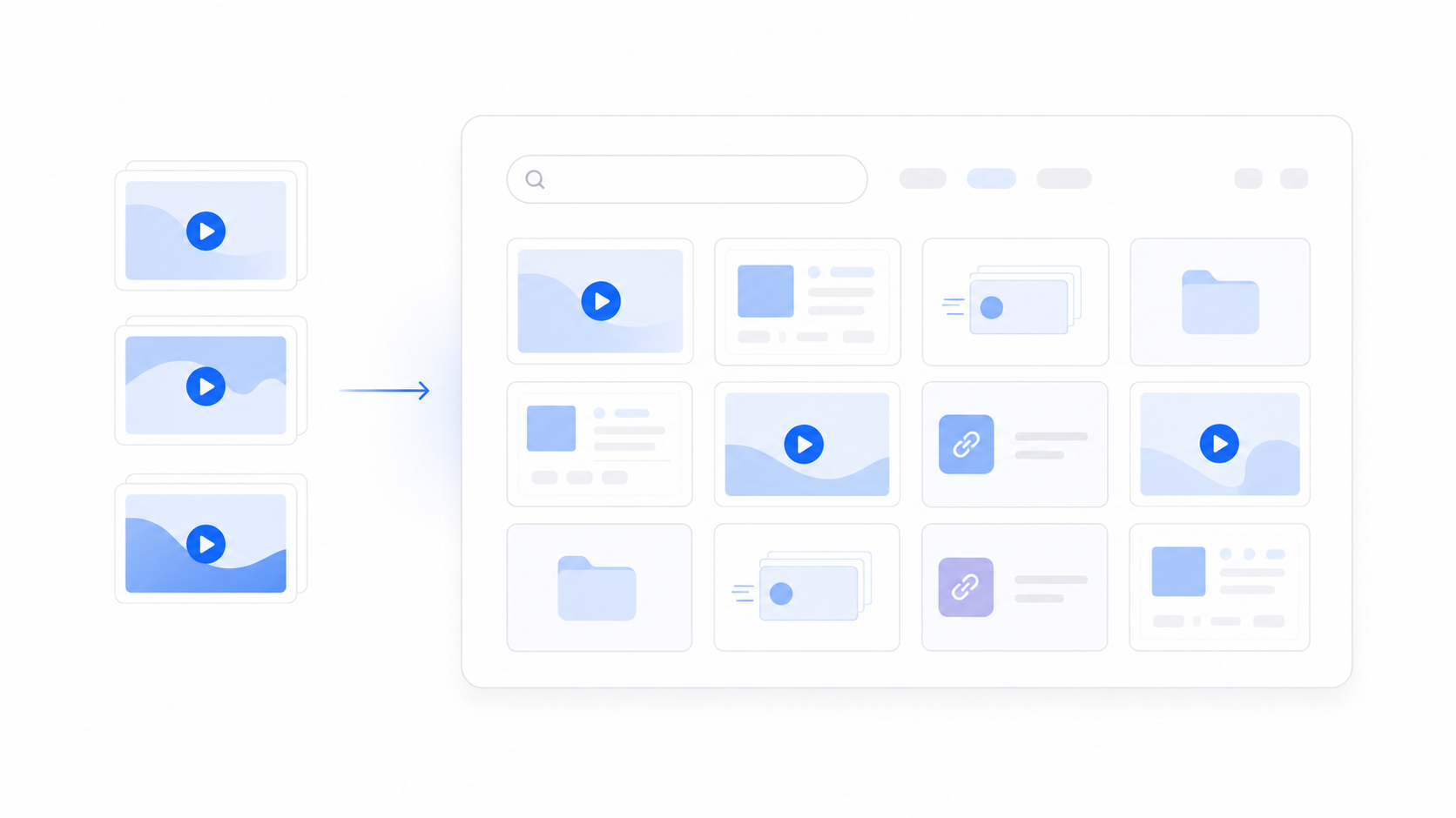 Unified Zight video and visual content library
